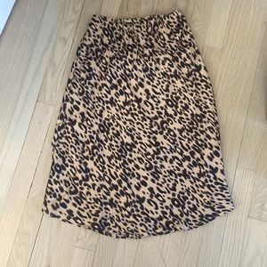 Brand new leopard skirt